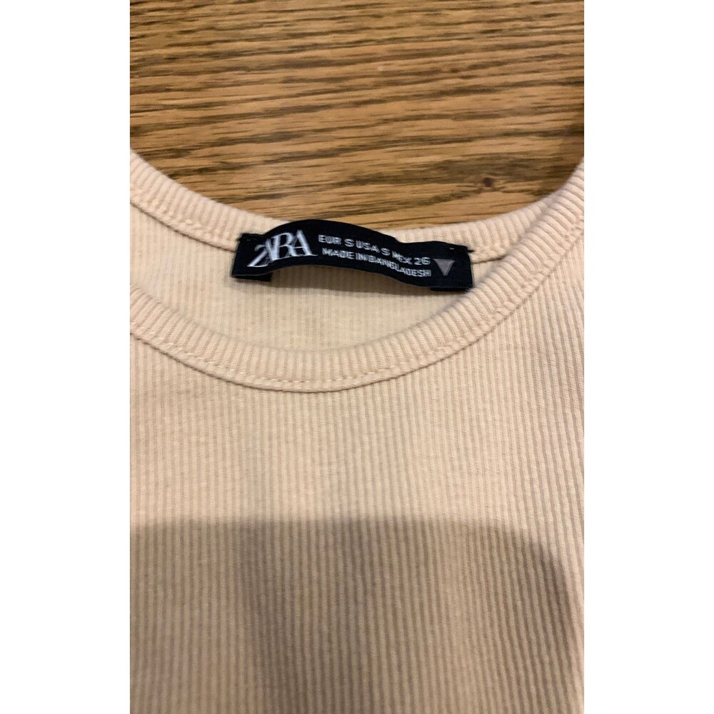 Zara Crop Tank Top, Small - Picture 2 of 3